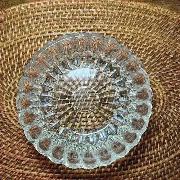 Cut Glass LEVER Design 20th Vintage Art Nouveau Deco France - Picture 3 of 10